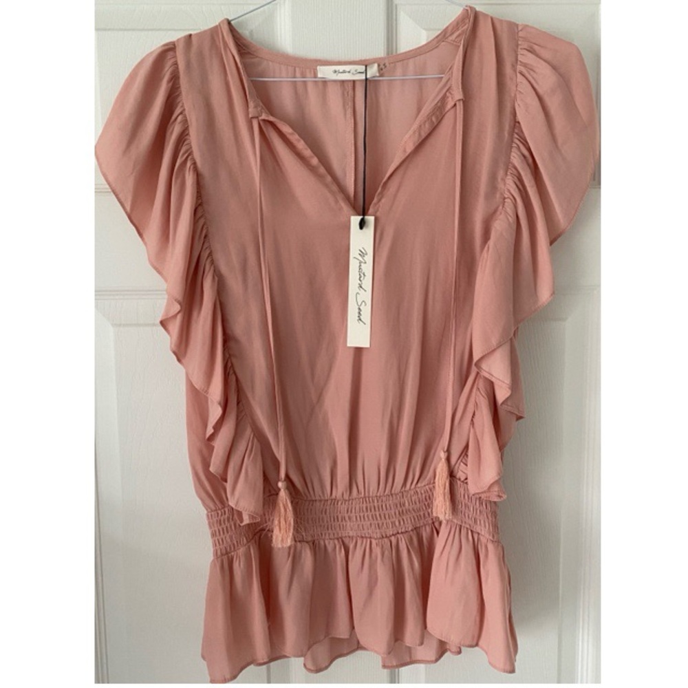 Pink blouse